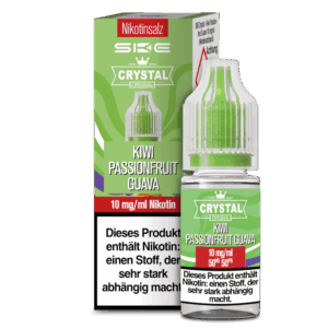 IGCske_crystal_nicsalt_kiwi-passionfruit-guava_10mg_1000x750.png SKE - Crystal - Nikotinsalz Liquid - Kiwi Passionfruit Guava