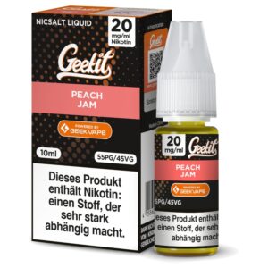 geekit_peach_jam_nikotinsalz_liquid_1000x750-4.jpg GeekVape - Geekit - Nikotinsalz Liquid - Peach Jam
