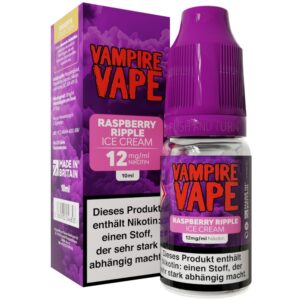 Vampire Vape - Dessert Collection - E-Zigaretten Liquid - Raspberry Ripple Ice Cream