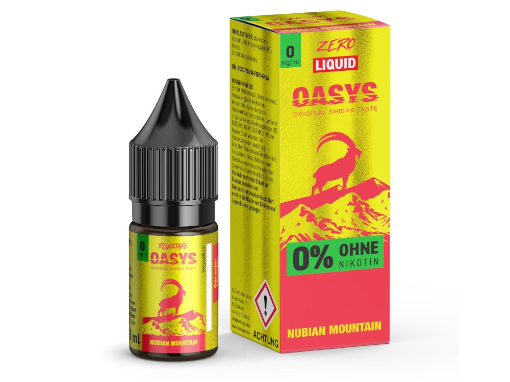 Revoltage OASYS - Hybrid Nikotinsalz Liquid - Nubian Mountain
