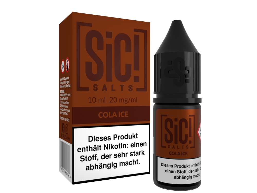 SiC! Salts - Nikotinsalz Liquid - Cola Ice
