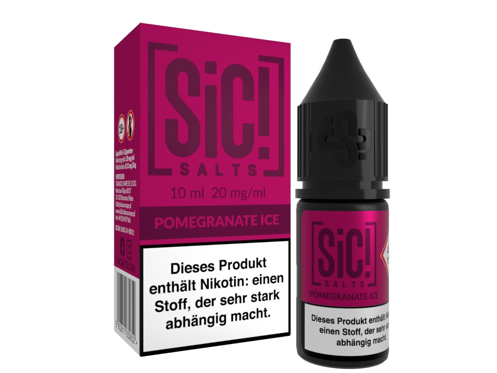 SiC! Salts - Nikotinsalz Liquid - Pomegranate Ice