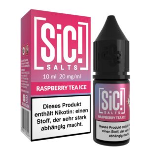 SiC-Salts-Raspberry-Tea-Ice-Nikotinsalz-Liquid-20-mgml_1000x750.jpg SiC! Salts - Nikotinsalz Liquid - Raspberry Tea Ice