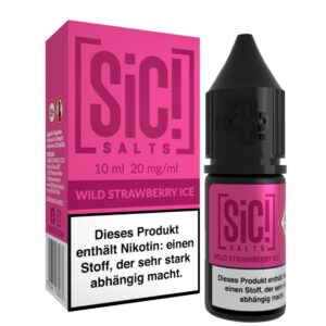SiC! Salts - Nikotinsalz Liquid - Wild Strawberry Ice