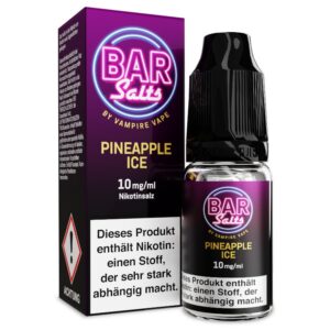 Vampire-Vape-Bar-Salts-Pineapple-Ice-10mg-1000×750-1.jpg Vampire Vape - Bar Salts - Nikotinsalz Liquid - Pineapple Ice