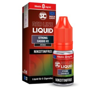SC - Red Line - Strong Cassis V2 - Nikotinsalz Liquid