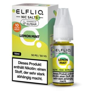 ELFLIQ - Lemon Mint - Nikotinsalz Liquid