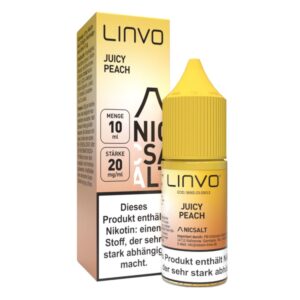 Linvo_Nicsalt_Juicy-Peach_20mg_1000x750.jpg Linvo - Nikotinsalz Liquid - Juicy Peach