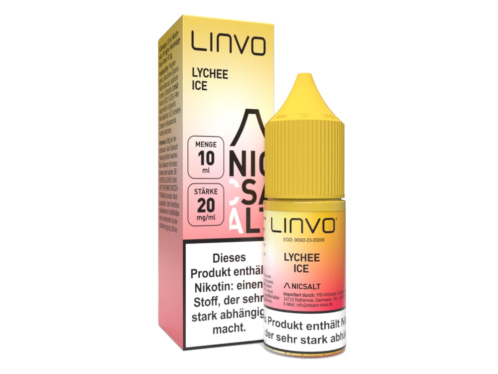 Linvo - Nikotinsalz Liquid - Lychee Ice