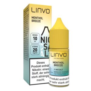 Linvo - Nikotinsalz Liquid - Menthol Breeze