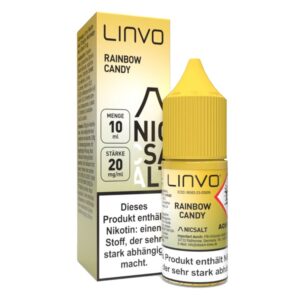 Linvo - Nikotinsalz Liquid - Rainbow Candy