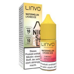 Linvo - Nikotinsalz Liquid - Watermelon Lychee Ice