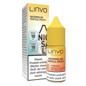 Linvo - Nikotinsalz Liquid - Watermelon Tropical Fruits