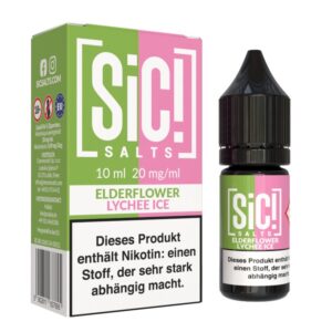 SiC! Salts - Nikotinsalz Liquid - Elderflower Lychee Ice