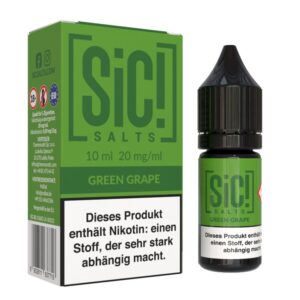 SiC! Salts - Nikotinsalz Liquid - Green Grape