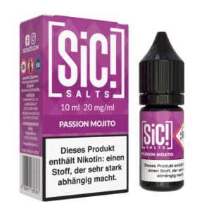SiC! Salts - Nikotinsalz Liquid - Passion Mojito