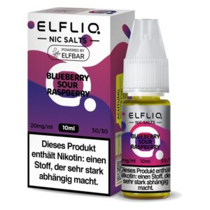ELFLIQ - Blueberry Sour Raspberry - Nikotinsalz Liquid