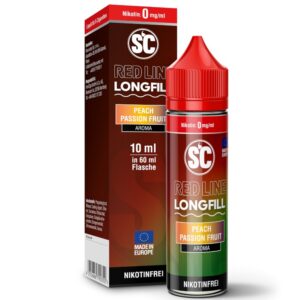 SC - Red Line Longfills 10 ml - Peach Passion Fruit V2