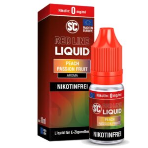 SC - Red Line - Peach Passion Fruit V2 - Nikotinsalz Liquid