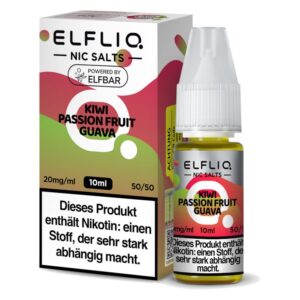 ELFLIQ - Kiwi Passion Fruit Guava - Nikotinsalz Liquid
