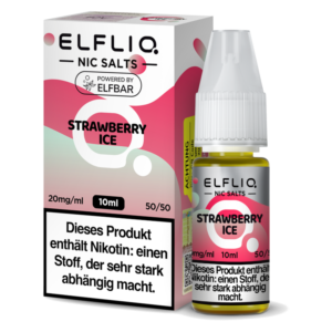 ELFLIQ - Strawberry Ice - Nikotinsalz Liquid