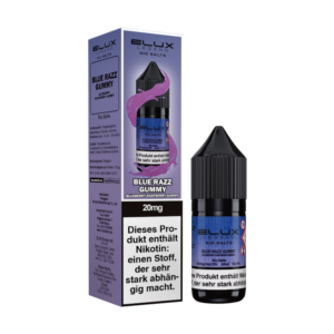 Elux - Nikotinsalz Liquid  - Blue Razz Gummy